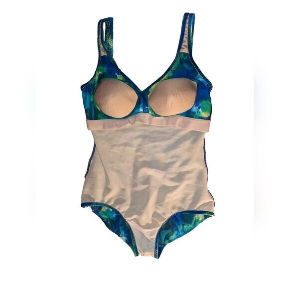 T.H.E. blue tie dye swimsuit - Picture 7 of 12